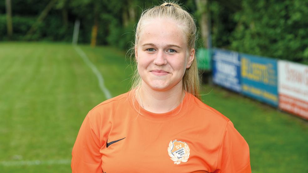 Alina Smeenge erzielte beide Tore der SG Wymeer/Heidjer in Tergast.  © Foto: Bruins