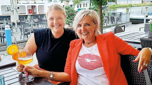 Wiedersehen mit der Lebensretterin