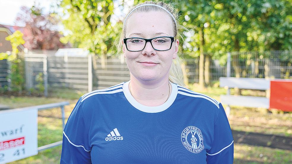 Mareike Hartog brachte ihr Team in Führung.  © Foto: Bruins