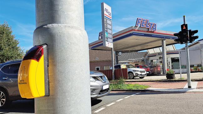 Druckampel für Fußgänger nun in Betrieb