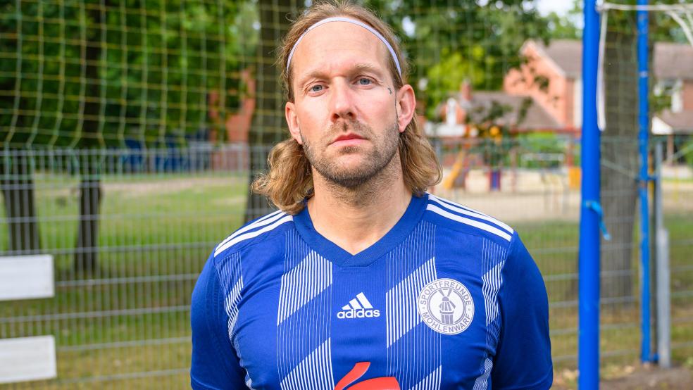 Benjamin Lüdemann verkürzte für Möhlenwarf spät noch auf 1:2. © Bruins