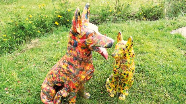 Zwei offene Ateliers am Wochenende