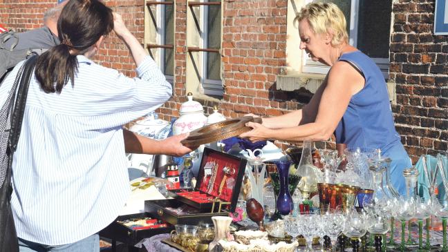 Herbstmarkt bei 30 Grad