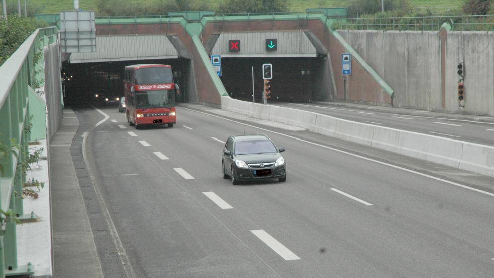 Die Arbeiten im Emstunnel (Archivbild) kommen planmäßig voran. © Archivbild (hsz)
