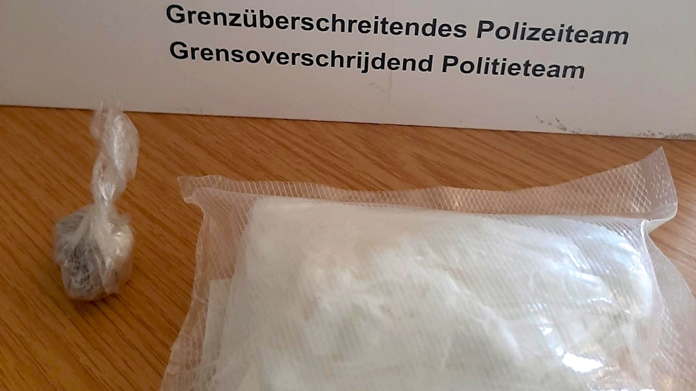 Einen Beutel mit rund 100 Gramm Kokain hatte ein 27-Jähriger in der Unterhose versteckt. © Bundespolizei