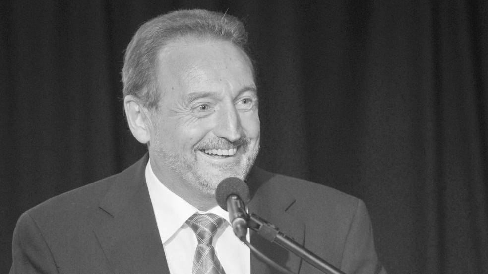 Wilhelm Dreesmann war von 2006 bis 2014 Bürgermeister von Weener.  © Foto: RZ-Archiv