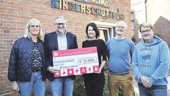 5000 Euro für den Kinderschutzbund