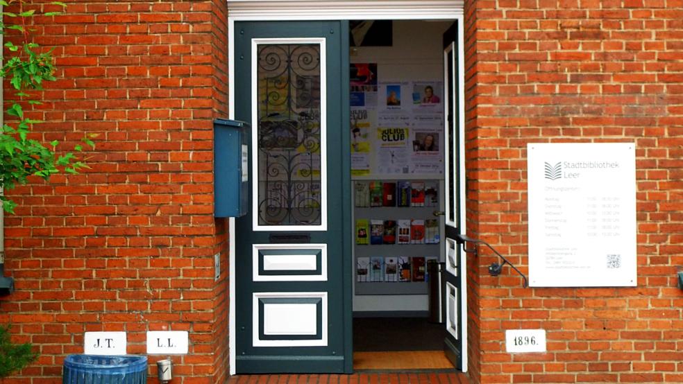 Die Stadtbibliothek im Hermann-Tempel-Haus in Leer hat ab Montag mit Dr. Ulrike Koop eine neue Leiterin. © Stadtbibliothek