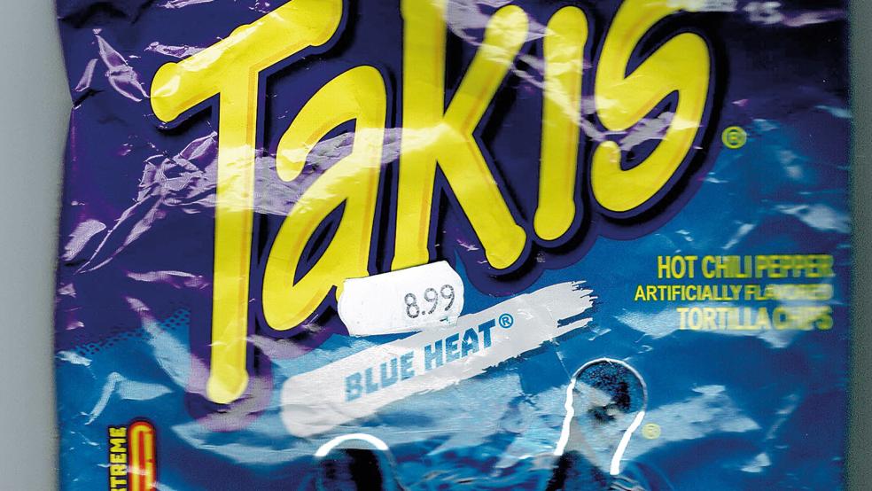 Eine Tüte der ultra-scharfen Chips.  © Foto: privat