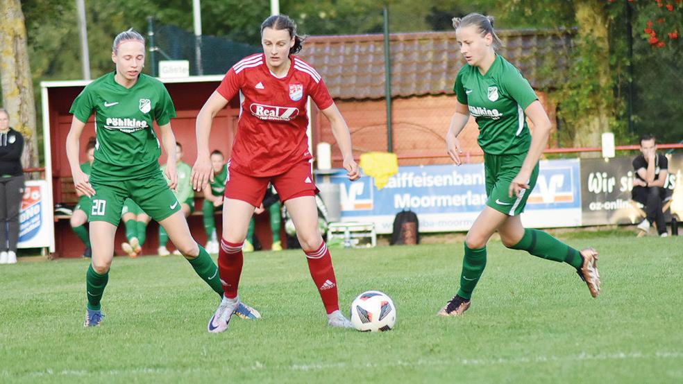 Fenna Borde (hier gegen Lutten) brachte ihr Team sehr früh in Führung.  © Foto: Koppelkamm