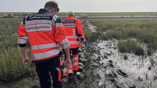 Mann aus dem Watt vor Norddeich gerettet