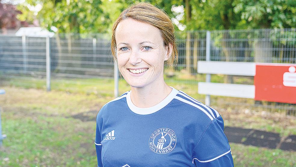 Maren Kantak erzielte einen der beiden Treffer der Möhlenwarferinnen.  © Foto: Bruins