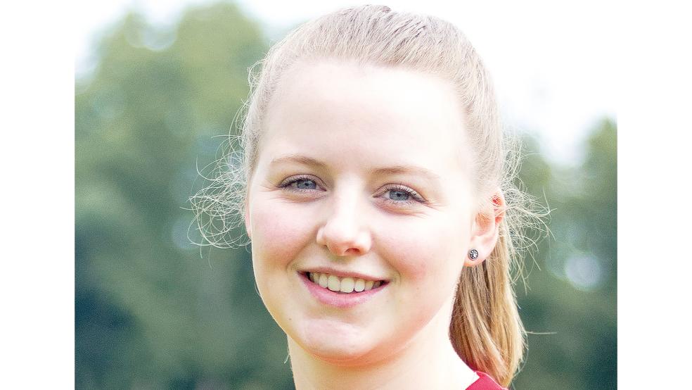 Rheiderländerin Lea Siemens traf zum 1:0.  © Foto: privat