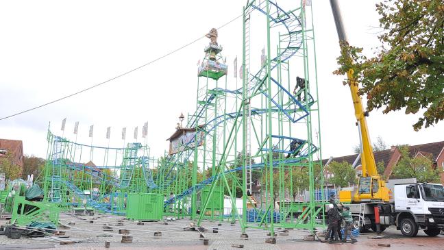 Gallimarkt nimmt Gestalt an