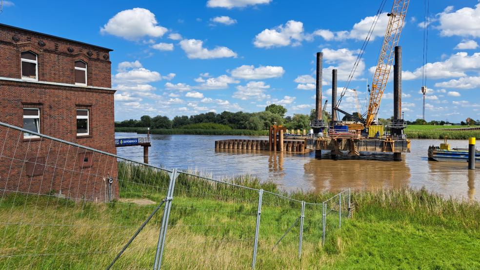 Die Arbeiten der Friesenbrücke liegen im Zeitplan.  © Szyska