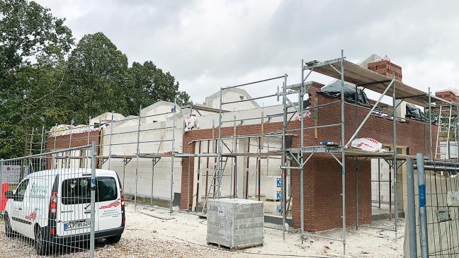 Kunst- und Kreativhaus im Zeitplan