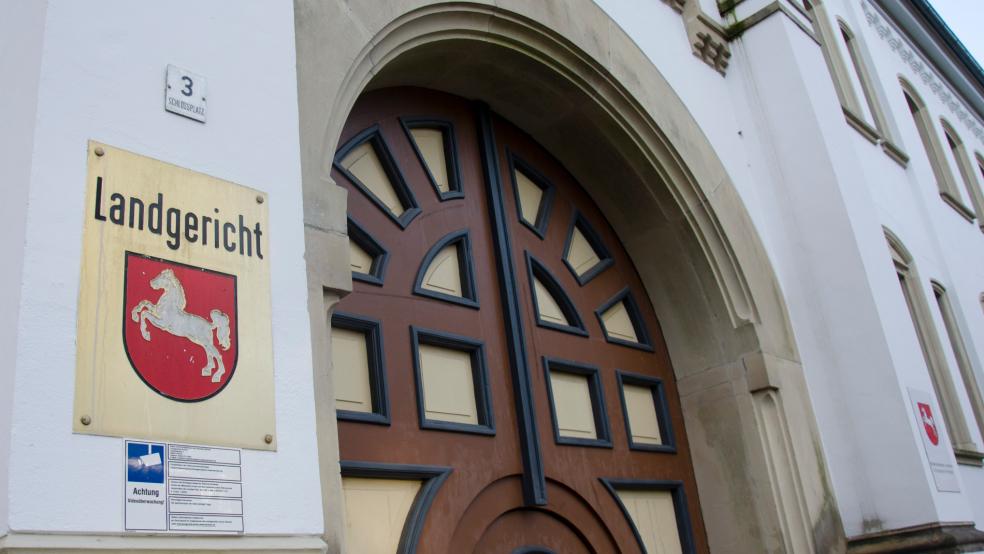 Das Landgericht Aurich verurteilte einen Einbrecher aus Weener zu einer hohen Haftstrafe. © Hanken (Archiv)