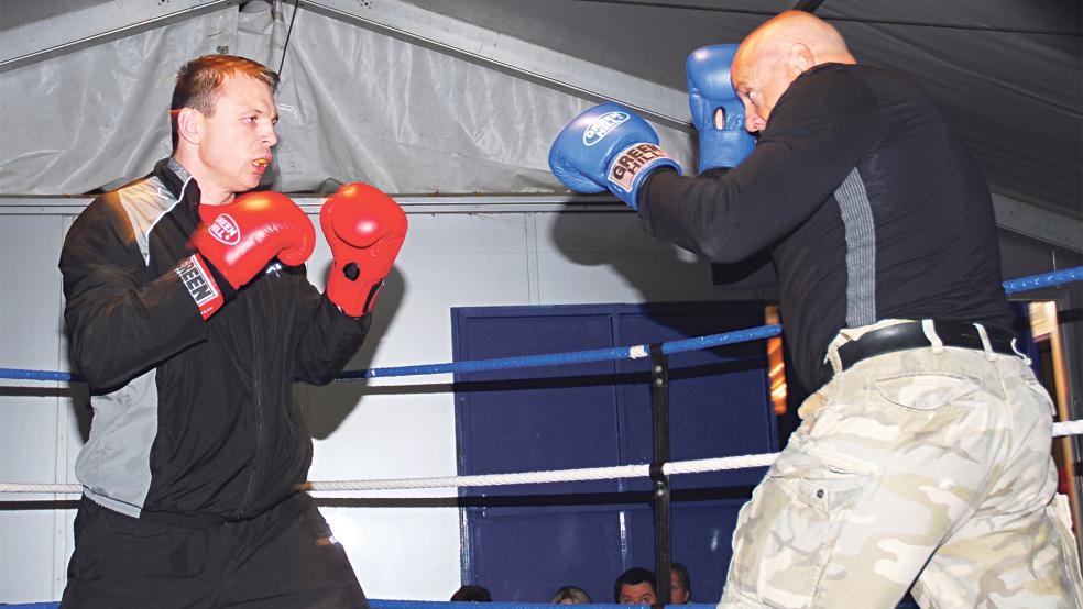 2010 gab es auf dem Gallimarkt noch einmal ein kurzes Box-Revival mit der Kampftruppe von Familie Heinen.  © Archivfoto: Fischer