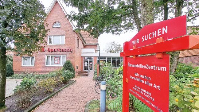 Sparkasse zum Monatsende dicht