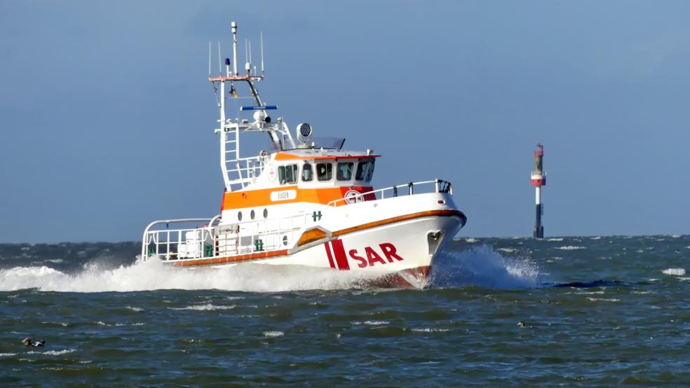 Der Seenotkreuzer "Eugen" (Archivbild) eilte dem havarierten Kutter zur Hilfe. © Archivfoto: Die Seenotretter – DGzRS
