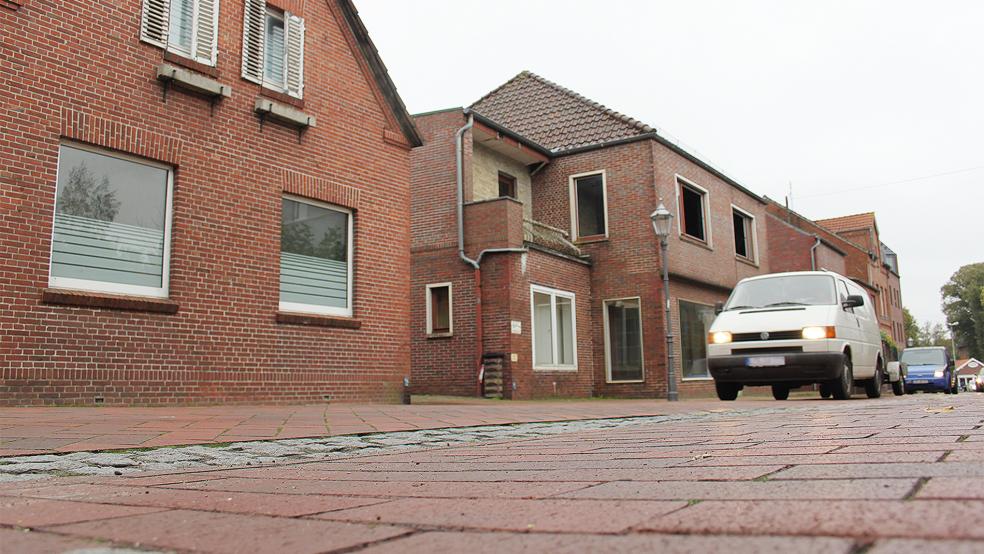 Unverändertes Bild: Auf den Grundstücken 41c bis 49 in der Westerstraße stehen leere Häuser.  © Foto: Busemann