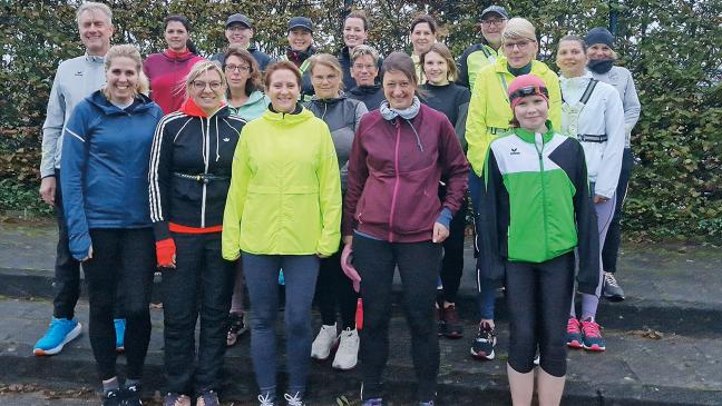 Run auf neue Laufgruppe bei der Teutonia