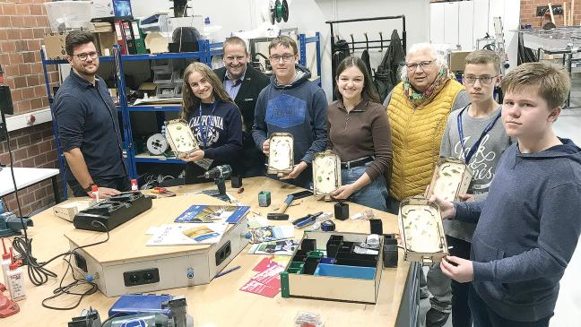 Ein Pinballspiel selbst gebaut