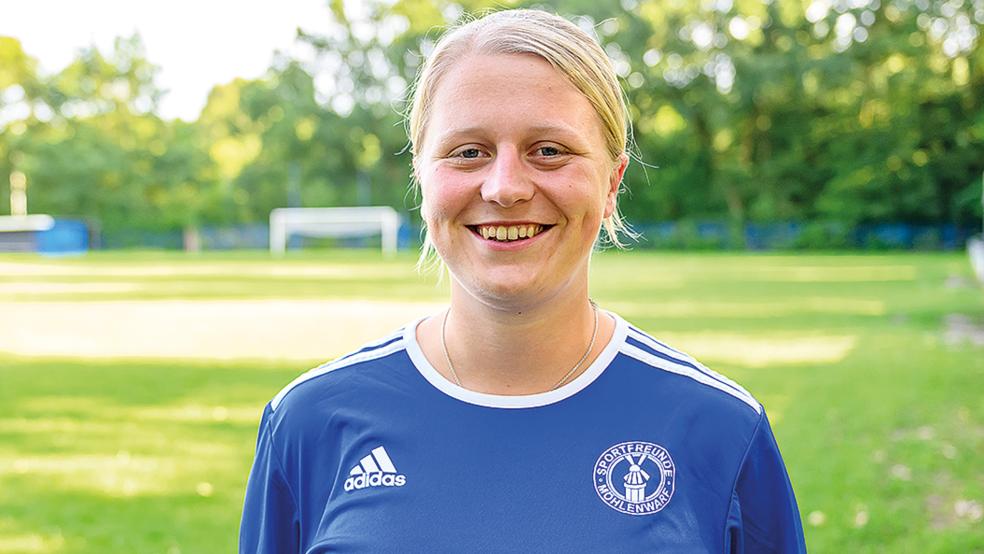 Svenja Krüger brachte Möhlen- warf in Führung. Diese hielt jedoch nicht lange.  © Foto: Bruins