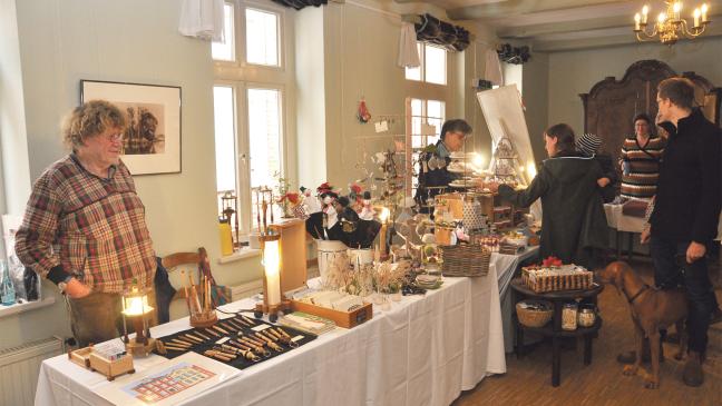 Kreativmarkt im Klootje Huus in Leer war gut besucht