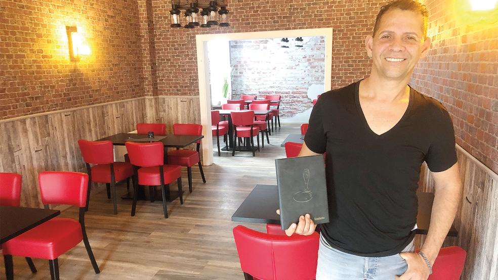 Junior Ramos-Schlüter bietet in seinem Lokal überwiegend deutsche, aber auch brasilianische Küche an. Besonders das Nationalgericht »Feijoada« (kleines Bild) steht bei ihm hoch im Kurs.  © Fotos: Busemann/privat