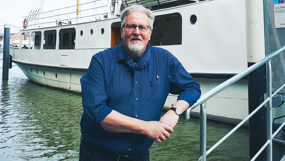 Krimiautor Peter Gerdes liest in Ditzum.  © Foto: Privat 