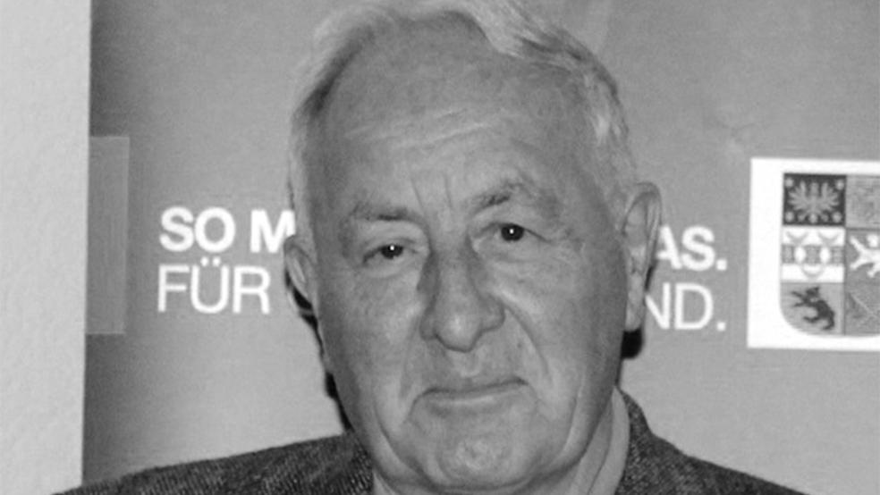 30 Jahre lang war Kurt Bock Ratsherr der CDU in Weener.  © Foto: RZ-Archiv