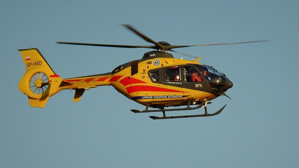 Ein Hubschrauber brachte den Verletzten ins Krankenhaus. © Pixabay