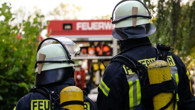 Brand: Anwohnerin rettet Nachbarn