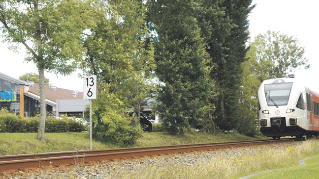In einem Jahr sollen wieder Züge halten