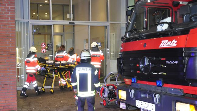Brand im Borro: Patienten evakuiert