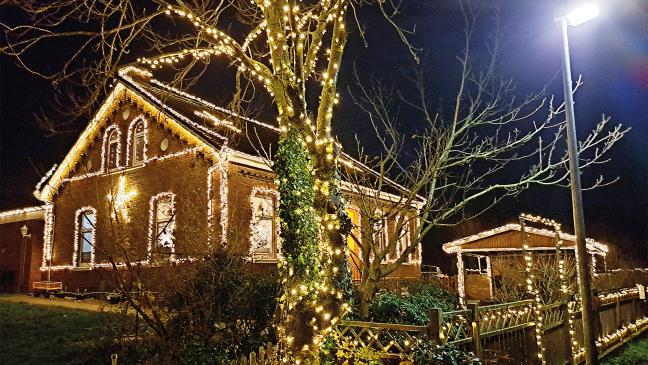 Ganz Bingumgaste erstrahlt wieder im Lichterglanz