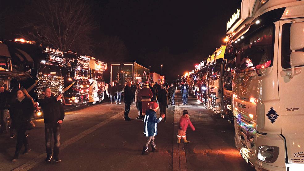 Vor einem Jahr zogen 28 Trucks die Blicke auf sich, diesmal ist die Teilnahme von bis zu 60 Fahrzeugen erlaubt.  © Archivfoto: Szyska