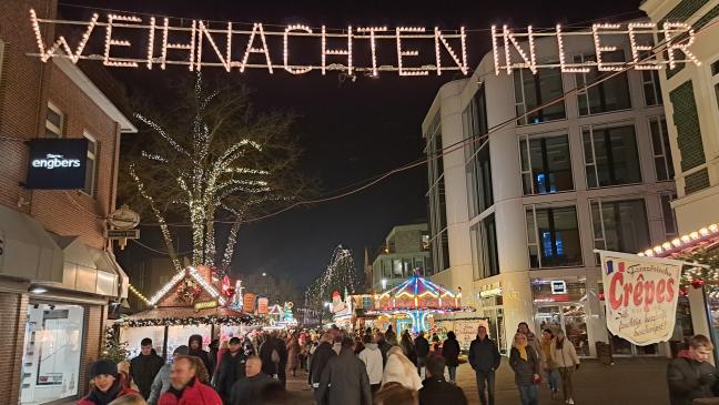 Schläge und Tritte auf dem Weihnachtsmarkt