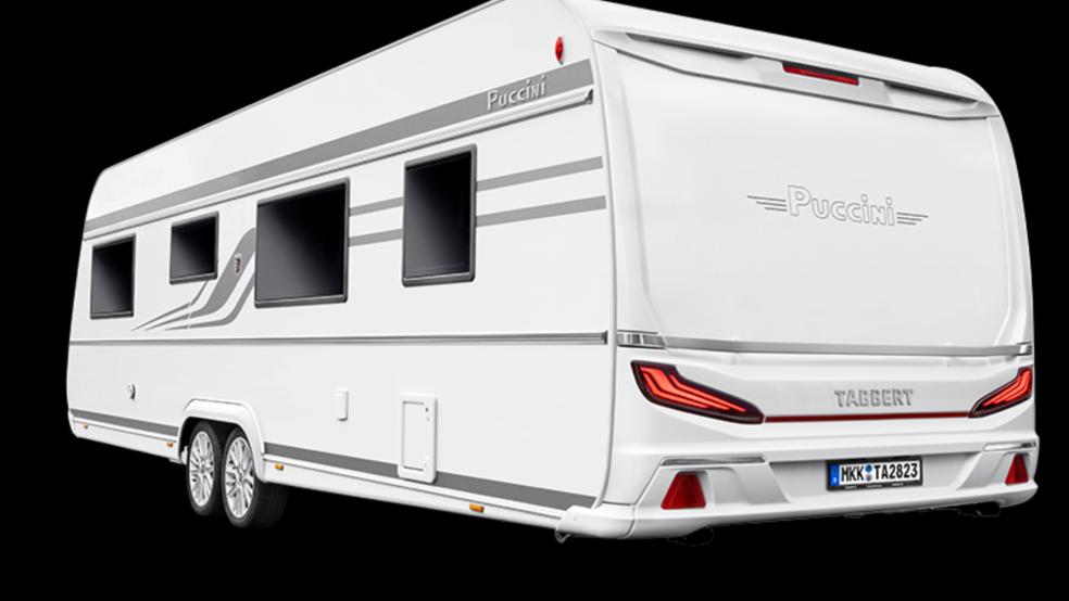 Ein hochwertiger Wohnwagen der Marke Tabbert - hier symbolisch das Modell Puccini - wurde von einem Campingplatz in Wiesmoor entwendet. © Knaus Tabbert (Symbolbild)