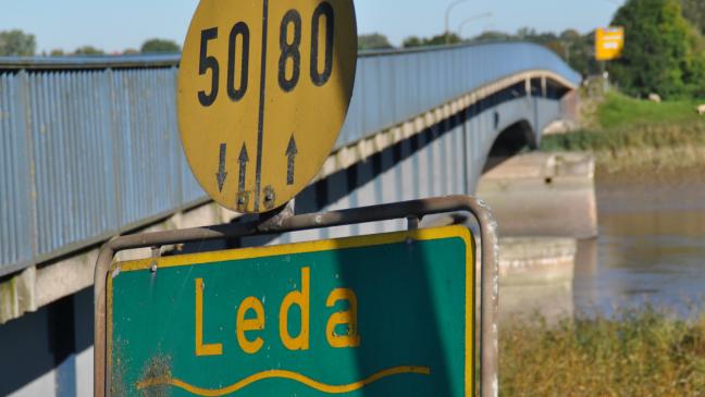 Ledabrücke zwei Tage lang für Kraftfahrzeuge gesperrt