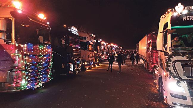 Weg frei für den Weihnachtskonvoi