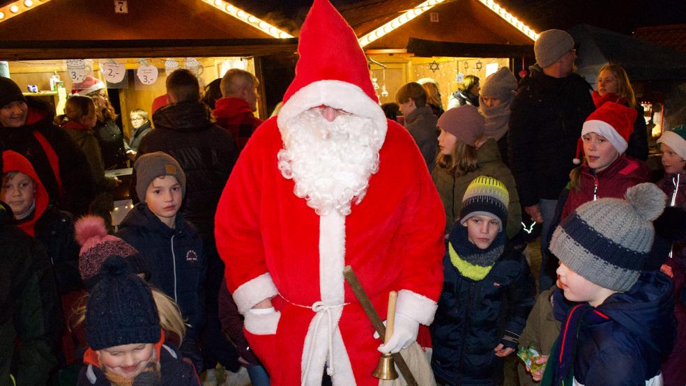Auch der Weihnachtsmann kommt heute.  © Archivfoto: Kuper