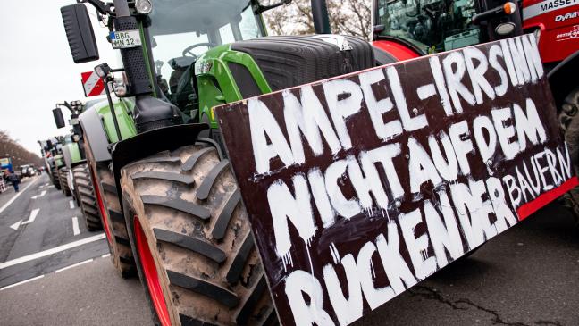 Auch hiesige Landwirte protestieren gegen Ampel-Pläne