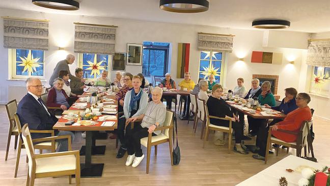 Weihnachtsfeier der Krankenhaus-Senioren