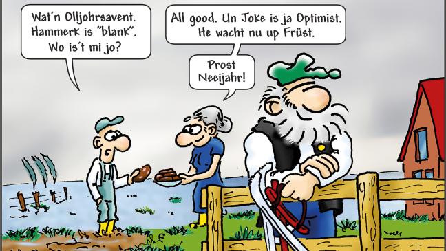 Mit einem humorvollen Augenzwinkern ins neue Jahr