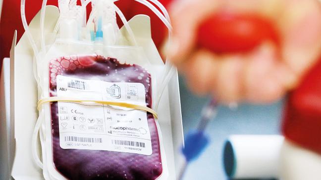 Durch Krisen Engpässe beim Blut