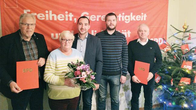 Bernhard Siemons 52 Jahre in der SPD aktiv