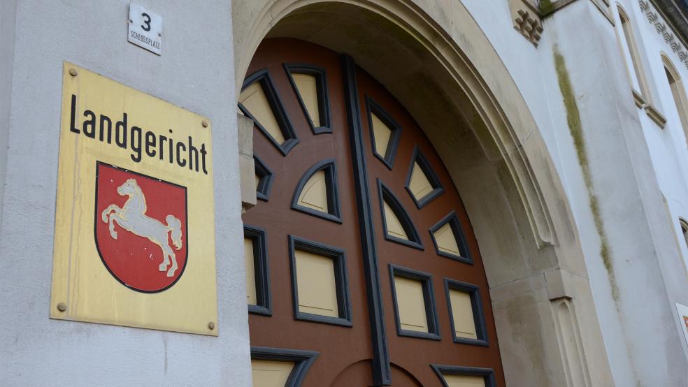 Die Schwurgerichtskammer des Landgerichts Aurich wird sich mit dem tragischen Ende eines Streites zwischen zwei Brüdern in Emden beschäftigen.  © Foto: Hanken