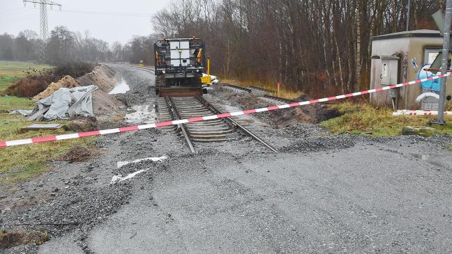 Bahn sperrt drei Übergänge